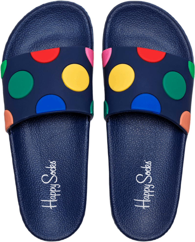 Pool Slider Dot Medium Blue, Unisex, Skor, Sandaler och Tofflor, EU 44/45