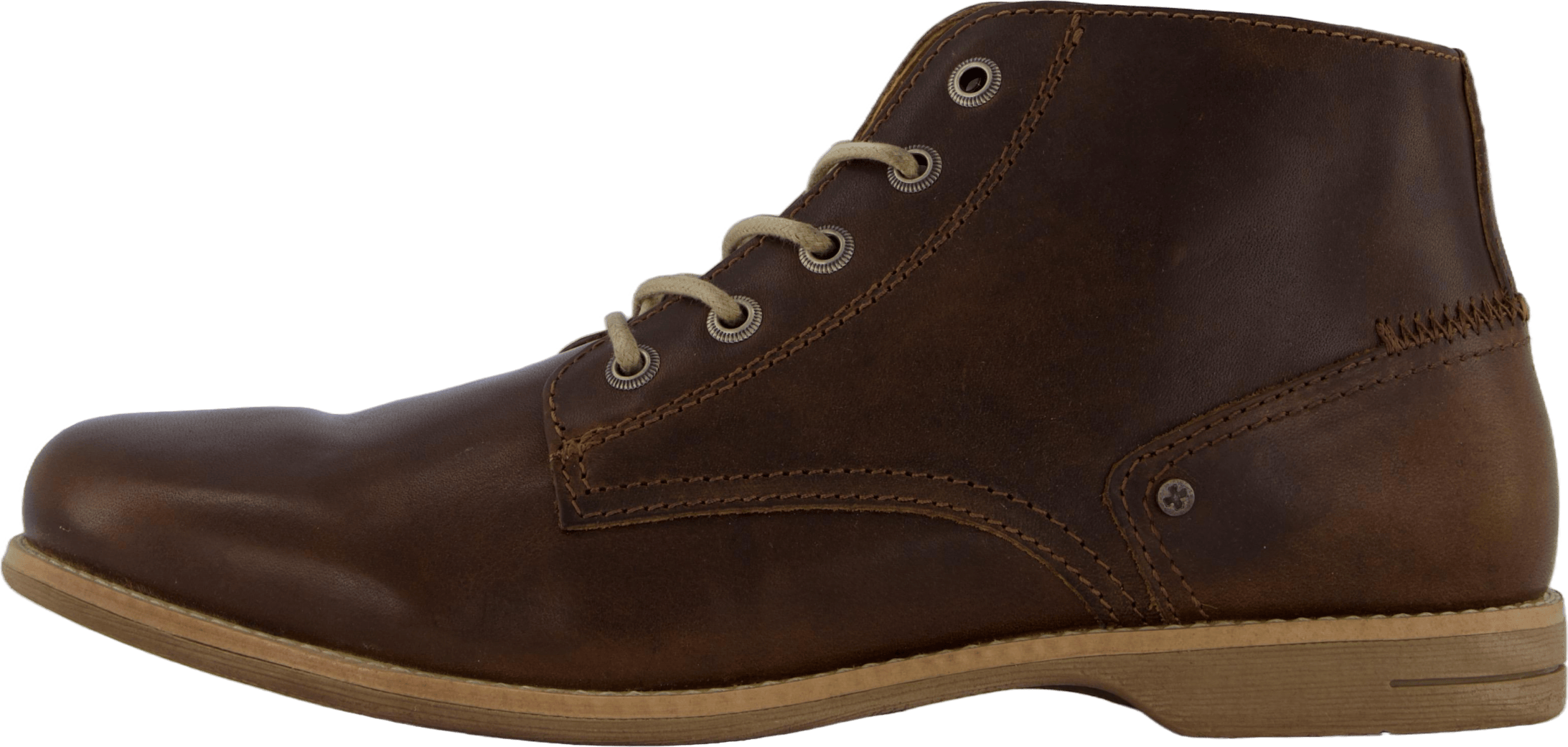 Crasher Leather Shoe Cognac Texas
