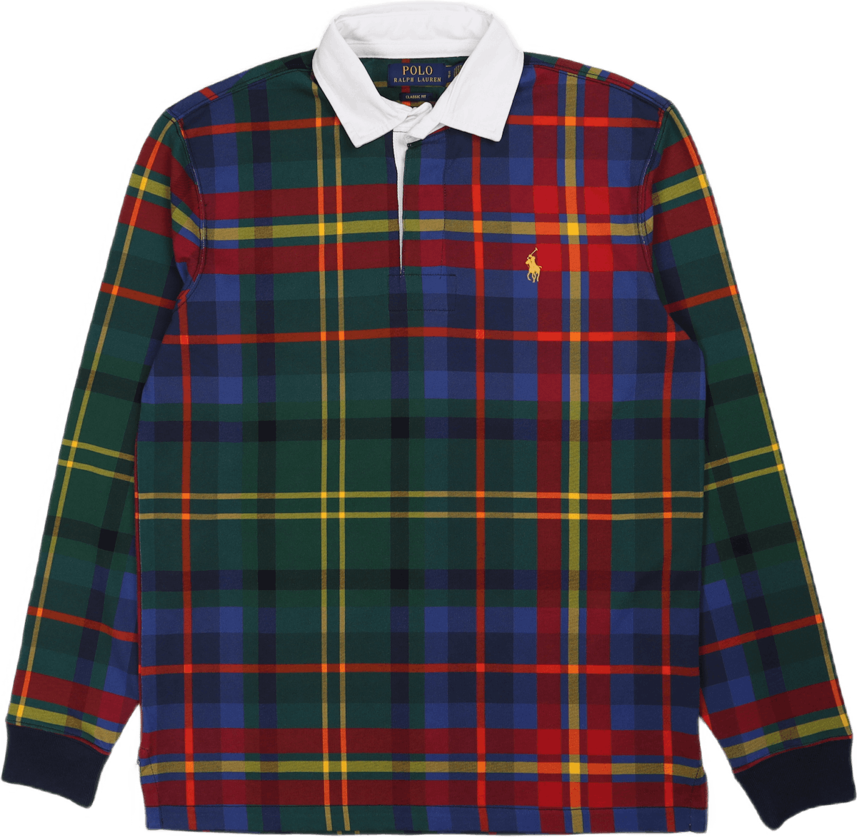 Ls Rugby M1-long Sleeve-rugby Heritage Royal Plaid Multi