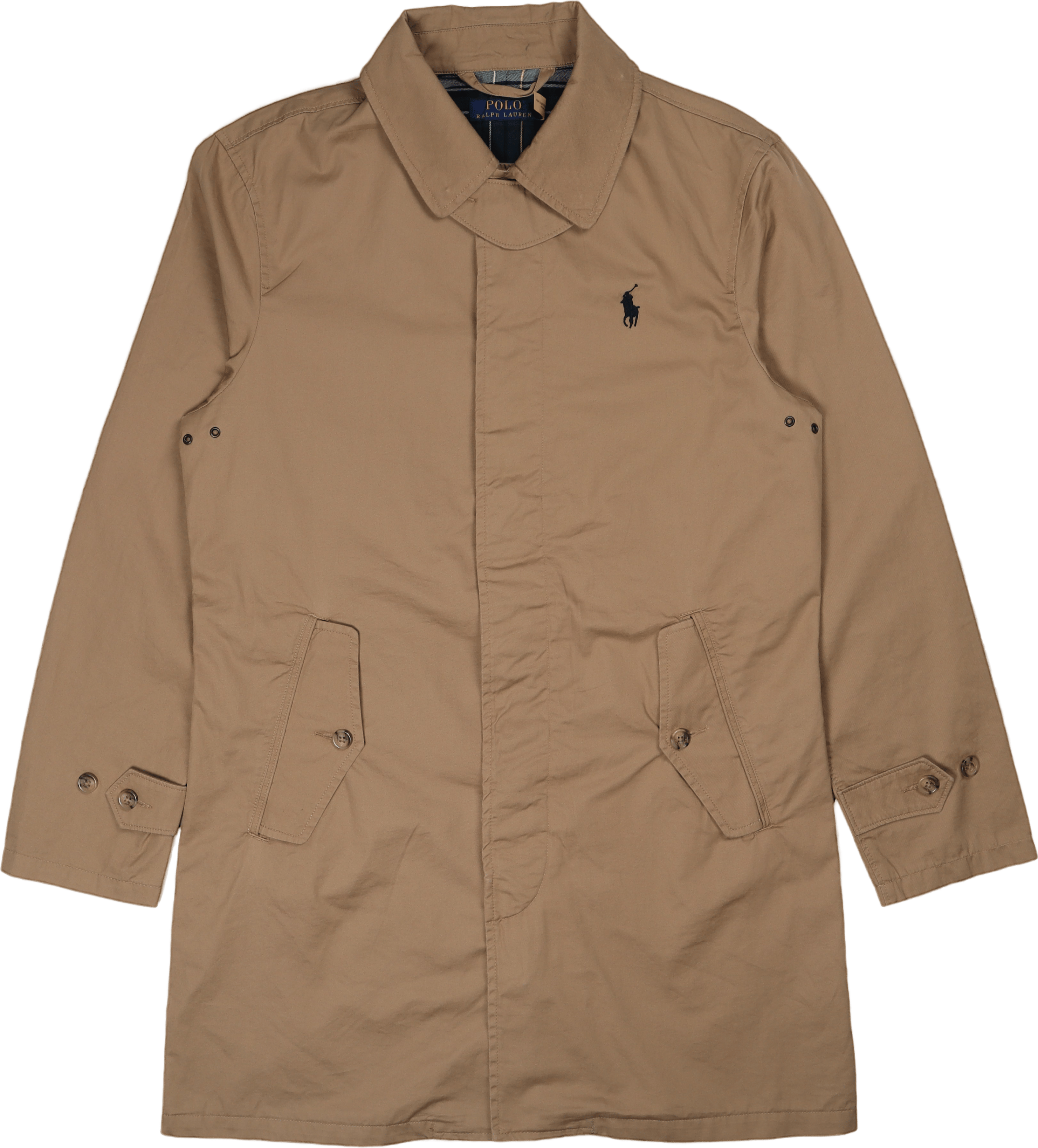 Twill Walking Coat Luxury Tan, Male, Kleding, jassen, Beige, XL