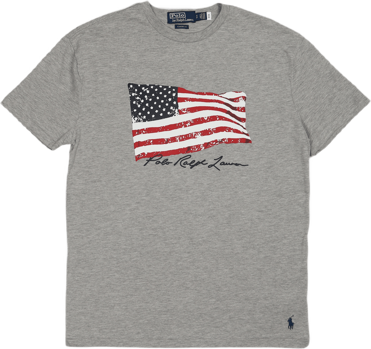 Classic Fit American Flag T-Shirt