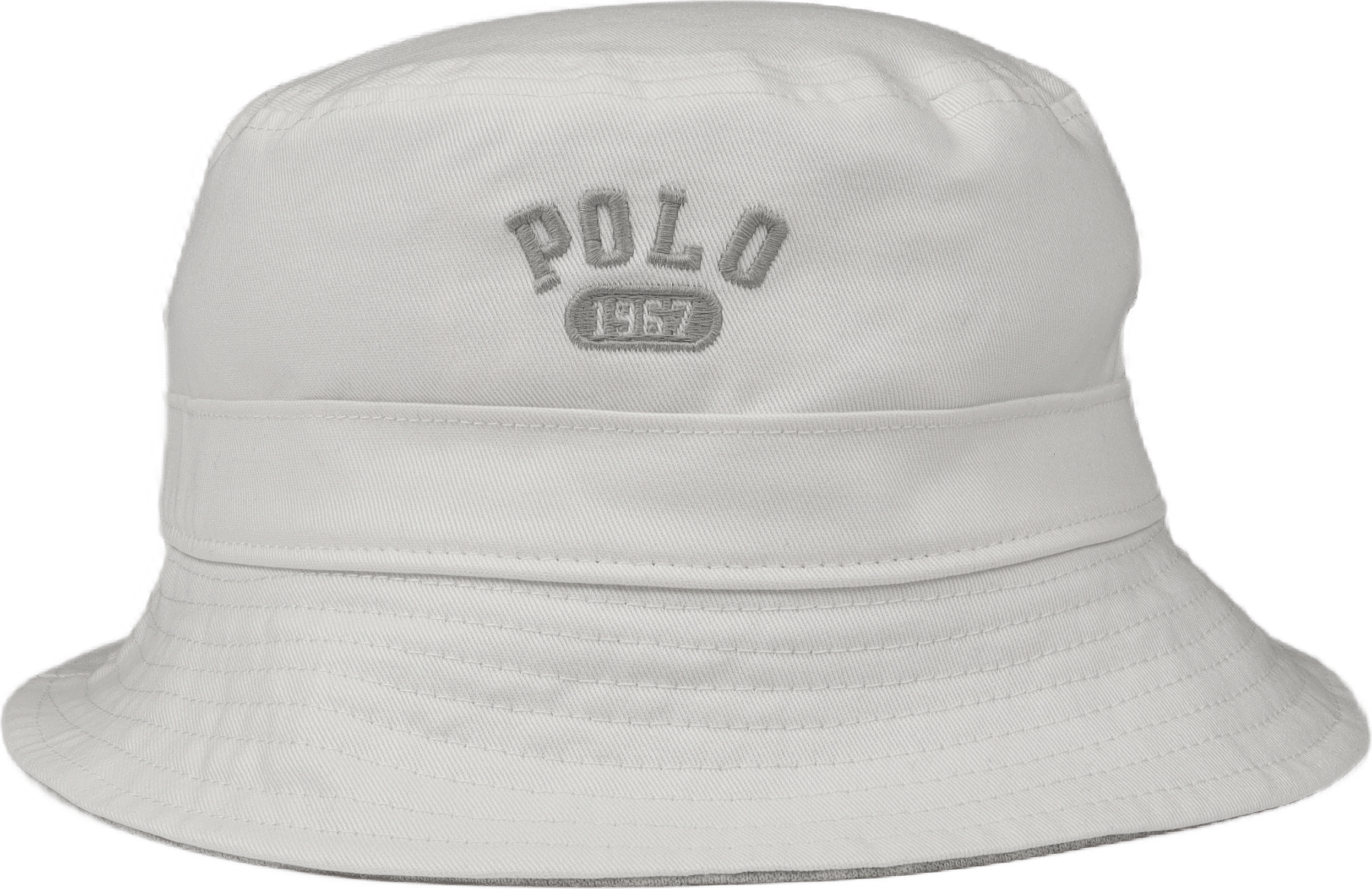 Reversible Fleece & Twill Bucket Hat Lght Sprt Hthr/Deckwash White - Bild 2