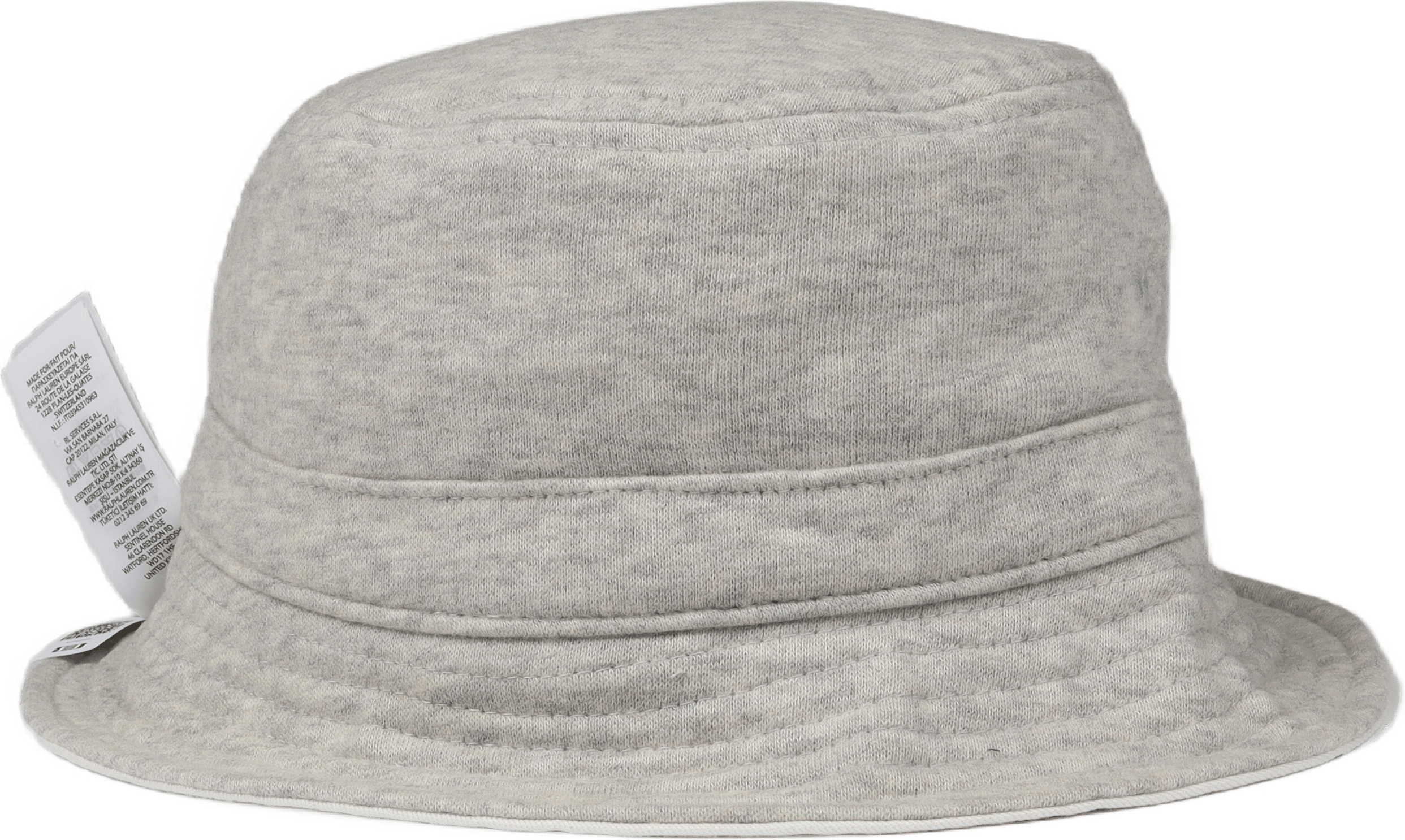Reversible Fleece & Twill Bucket Hat Lght Sprt Hthr/Deckwash White - Bild 7