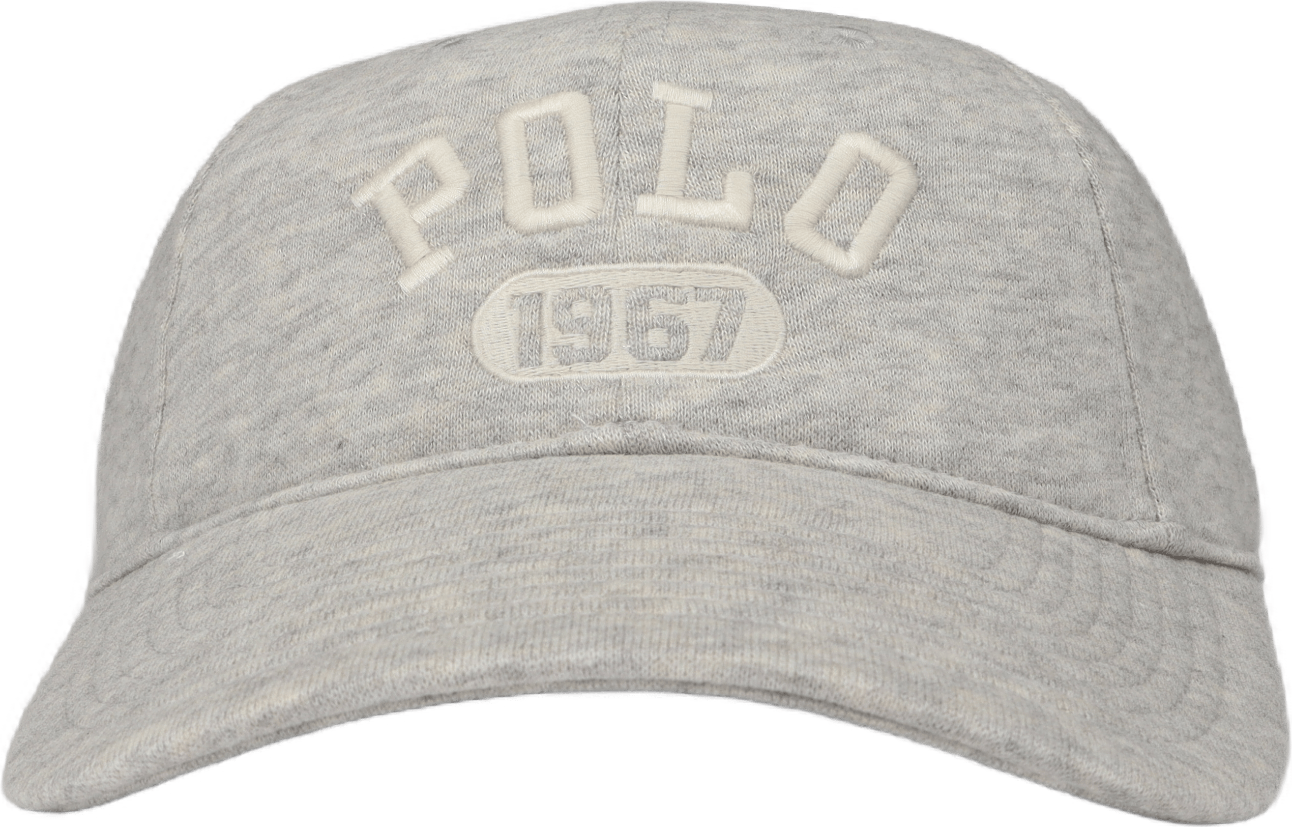 Logo Fleece Fitted Ball Cap Light Sport Heather - Bild 2