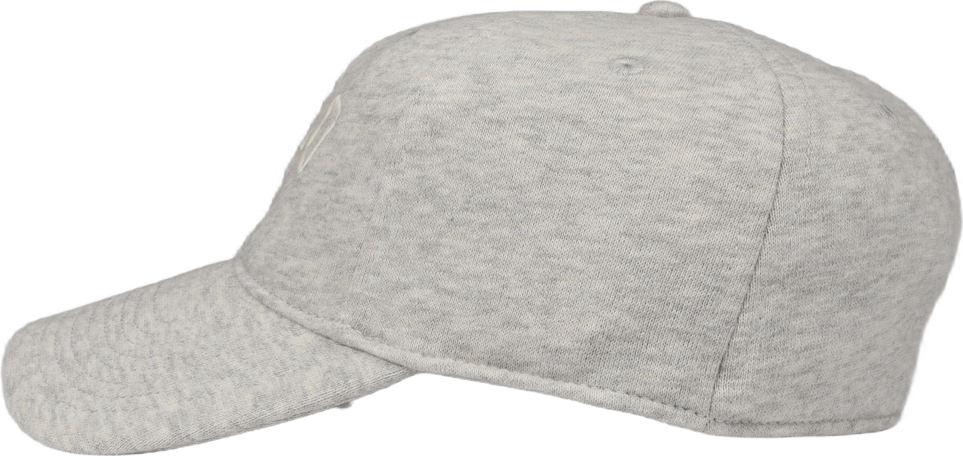 Logo Fleece Fitted Ball Cap Light Sport Heather - Bild 3