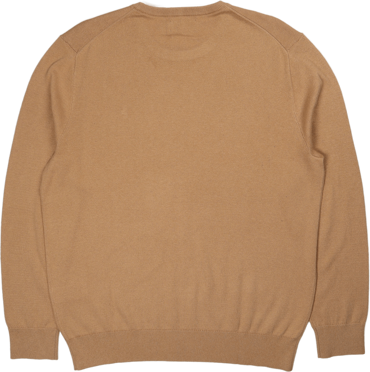 Ls Cn Pp-long Sleeve-pullover Burlap Tan