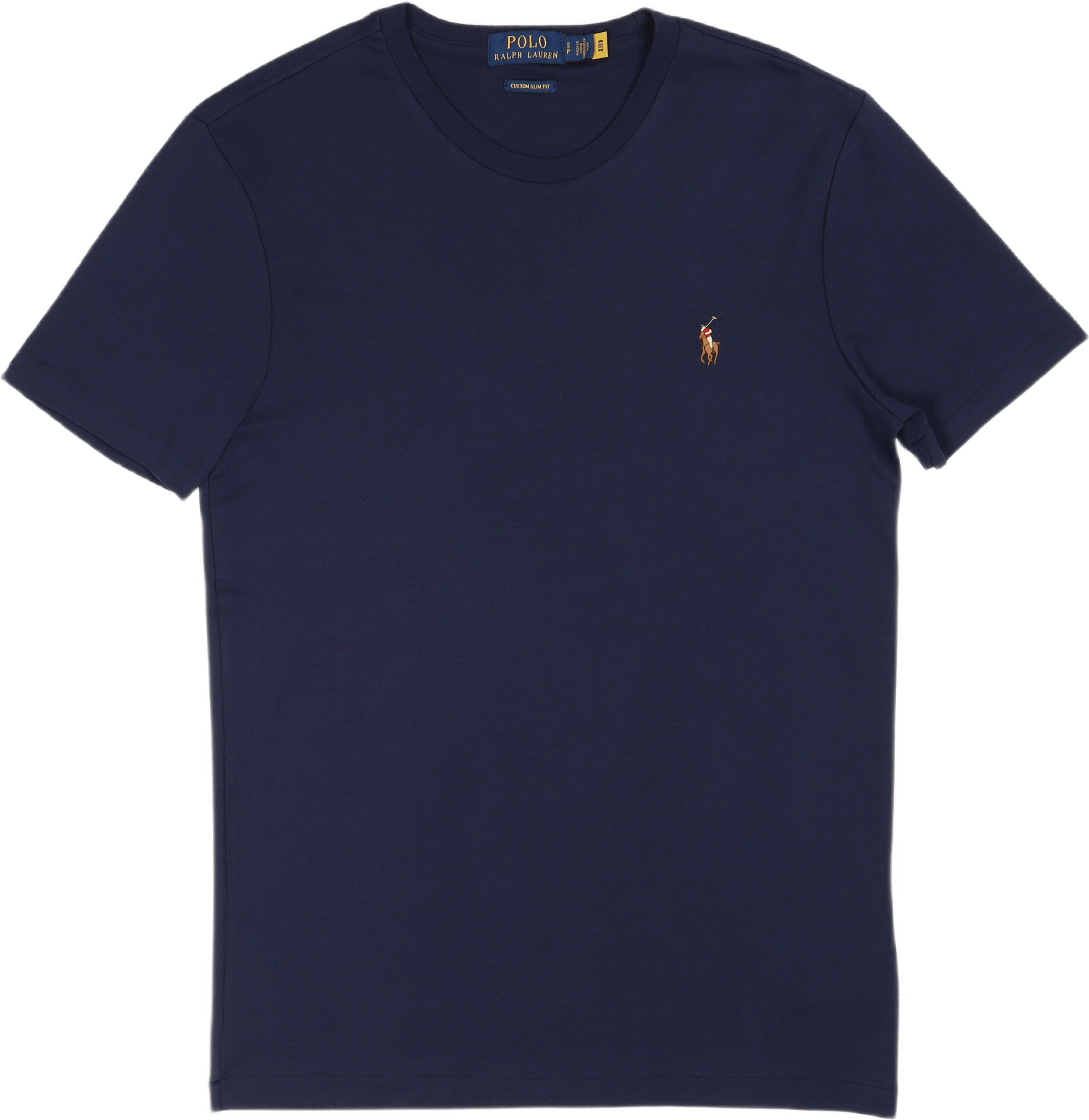 Custom Slim Fit Soft Cotton T-Shirt Refined Navy