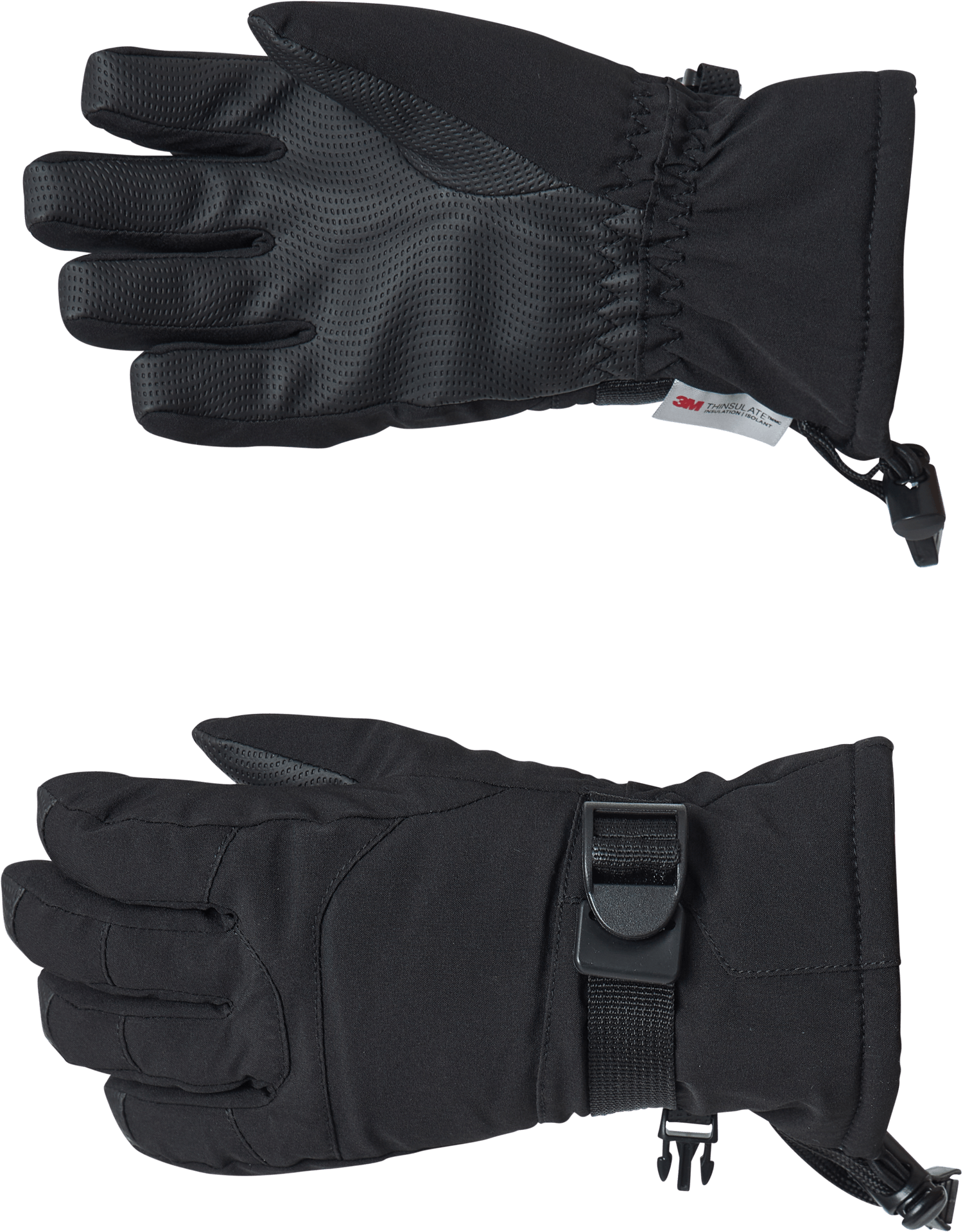 Storm Jr Gloves Black, Unisex, Apparels, hats & caps, Black, 5