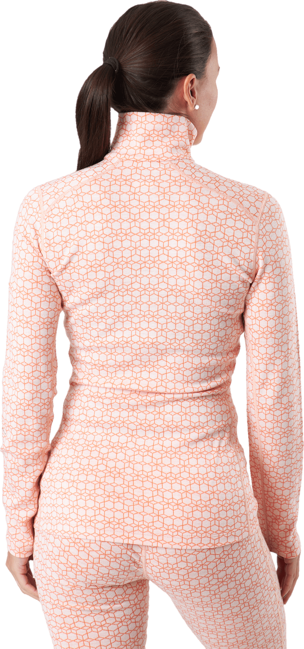 Women 250 Vertex Ls Half Zip A Snow/flash/j - Bild 2