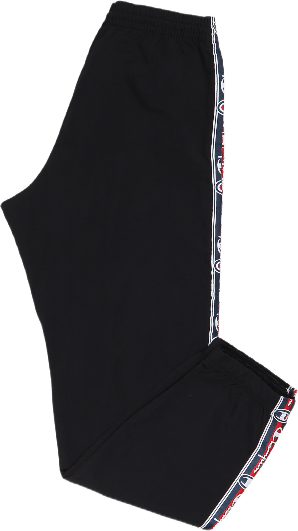 Champion Joggers With Side Log Black