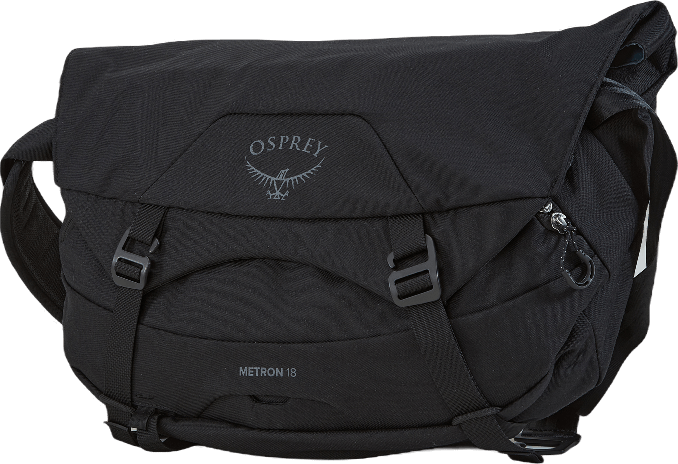 Metron Messenger Black, Unisex, Ekwipunek, torby i plecaki, Czarny, ONESIZE