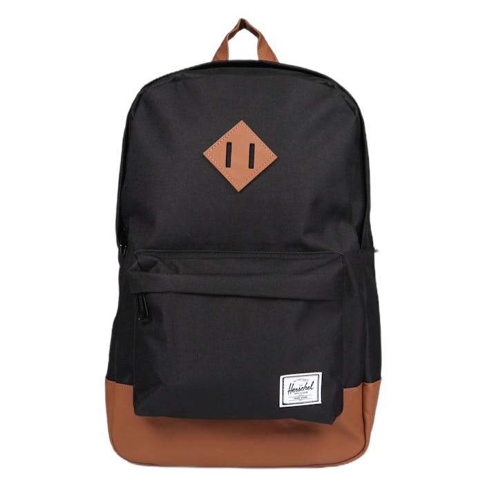 Heritage Mid-volume Backpack Black/tan, Unisex, Équipement, sacs et sacs à dos, Noir, ONESIZE