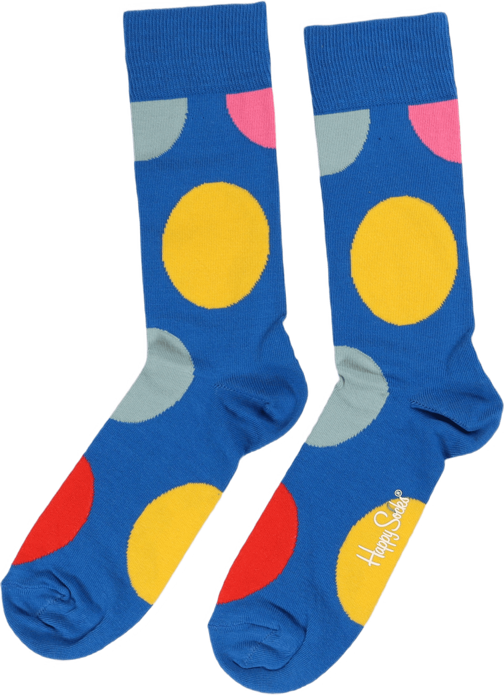 Happy Rainbow Sock Red,white,yellow