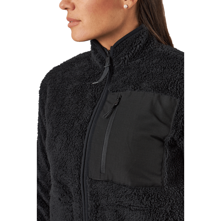 Thermal Pile Zip J W Black - Bild 4