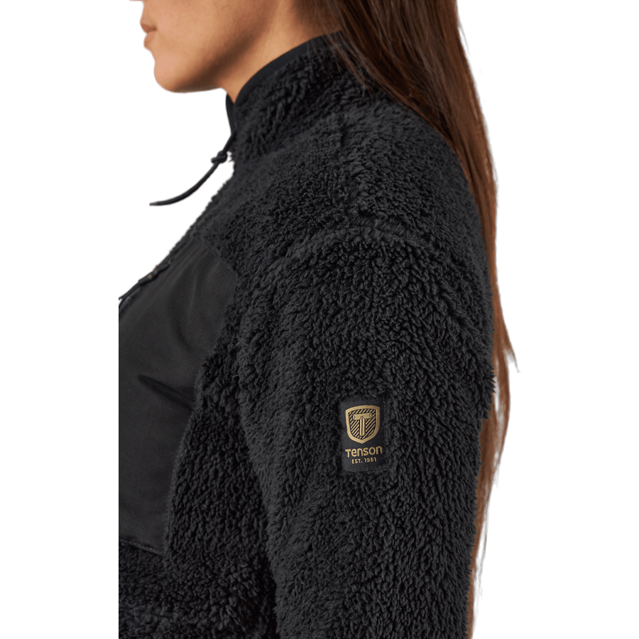 Thermal Pile Zip J W Black - Bild 5