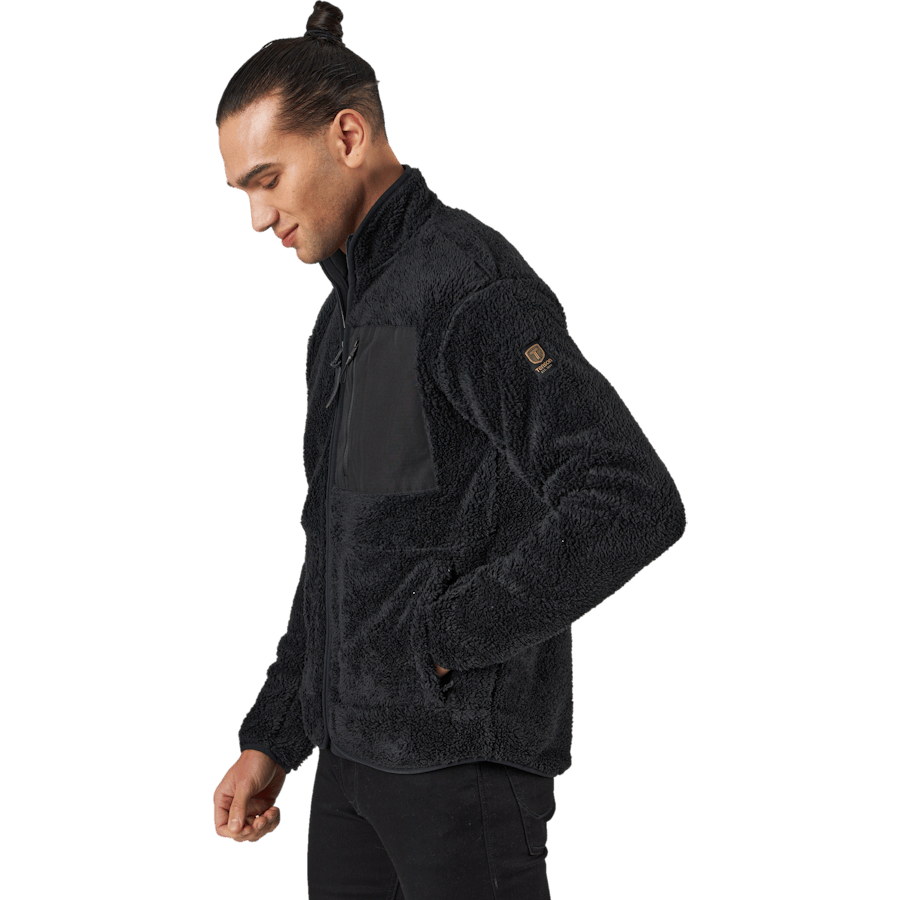 Thermal Pile Zip J M Black - Bild 2