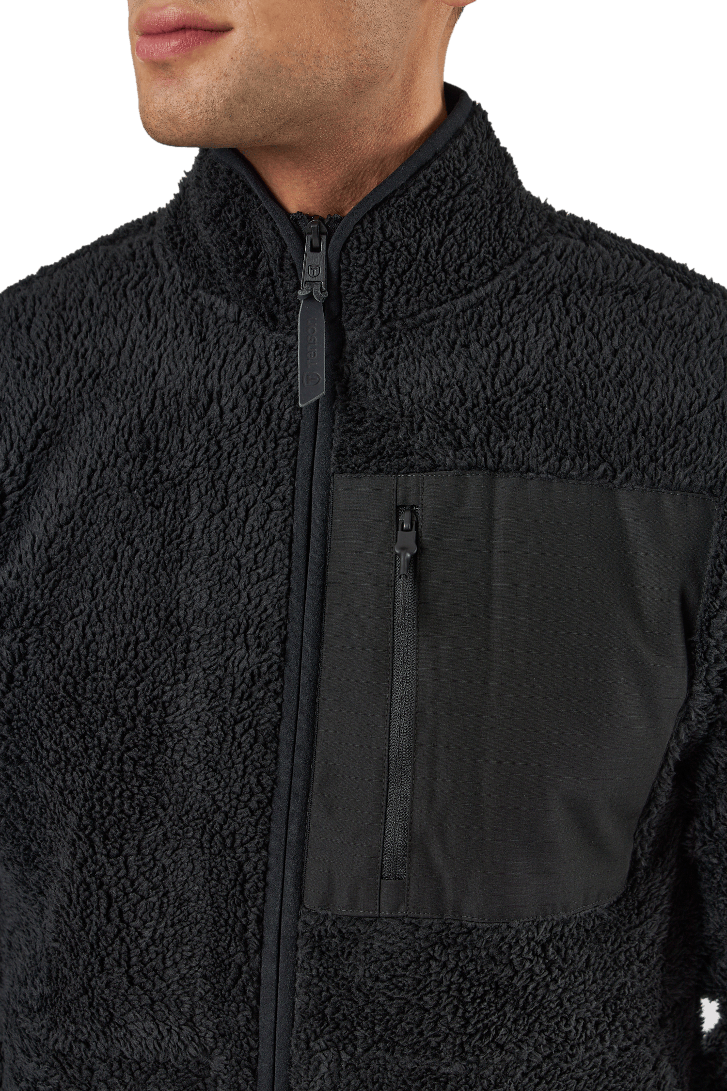 Thermal Pile Zip J M Black - Bild 4