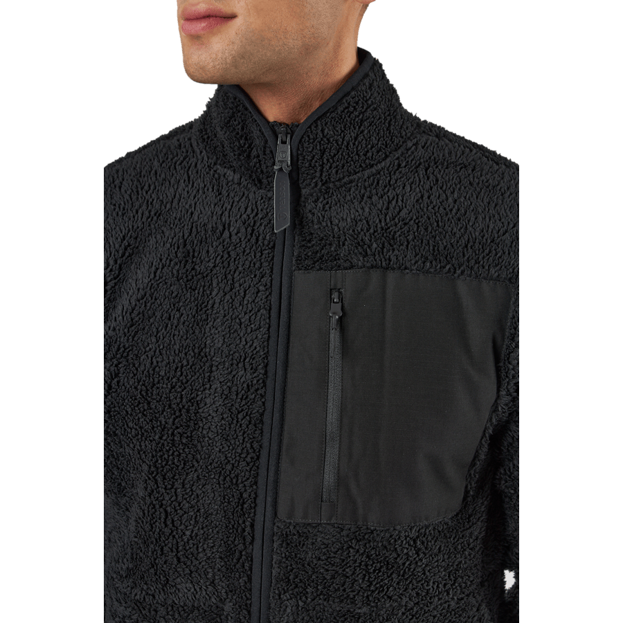 Thermal Pile Zip J M Black - Bild 4