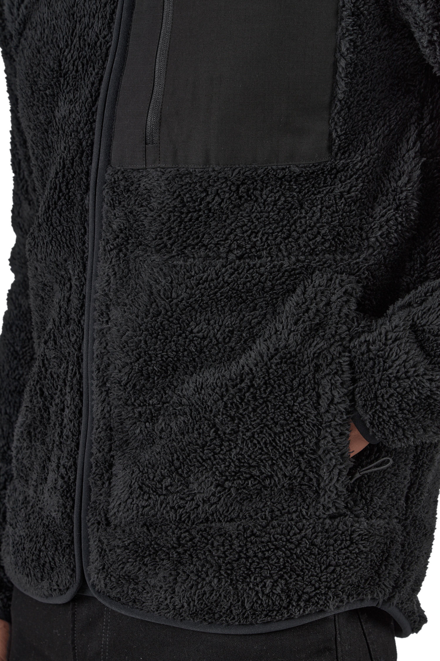 Thermal Pile Zip J M Black - Bild 5