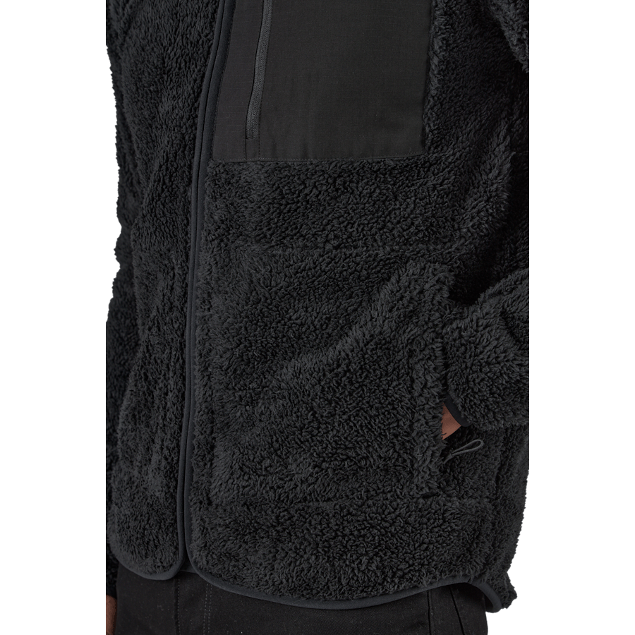Thermal Pile Zip J M Black - Bild 5