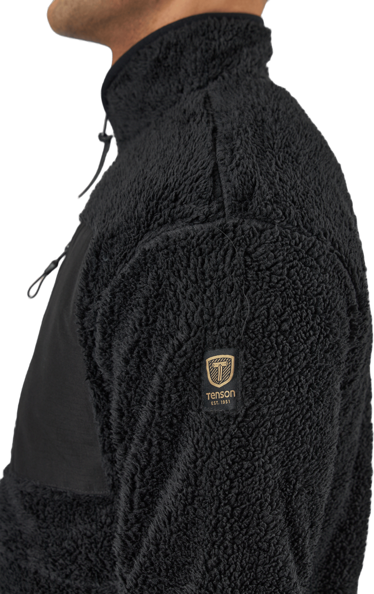 Thermal Pile Zip J M Black - Bild 6