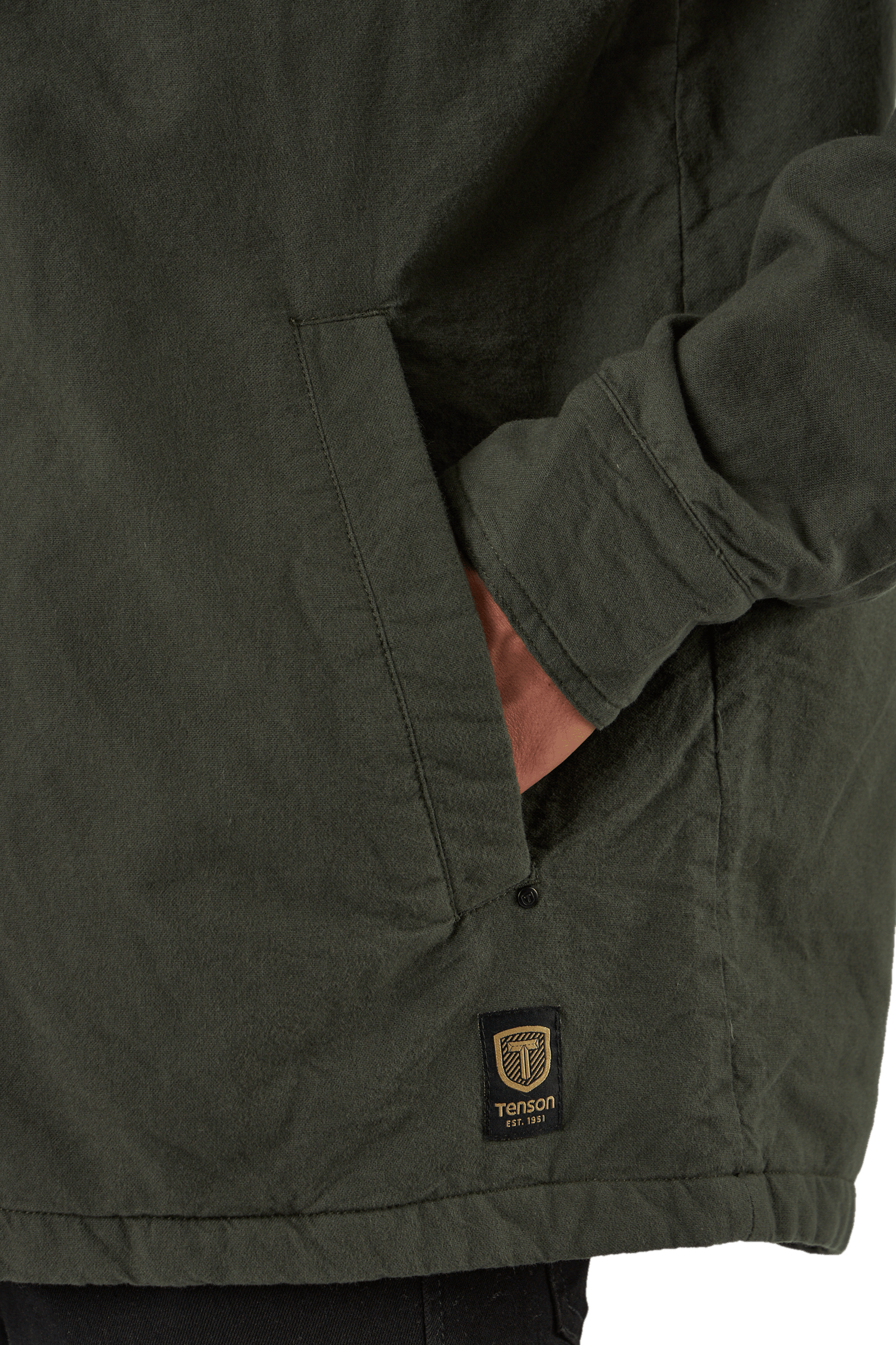 Cargo Shirt Jkt M Dark Khaki - Bild 5