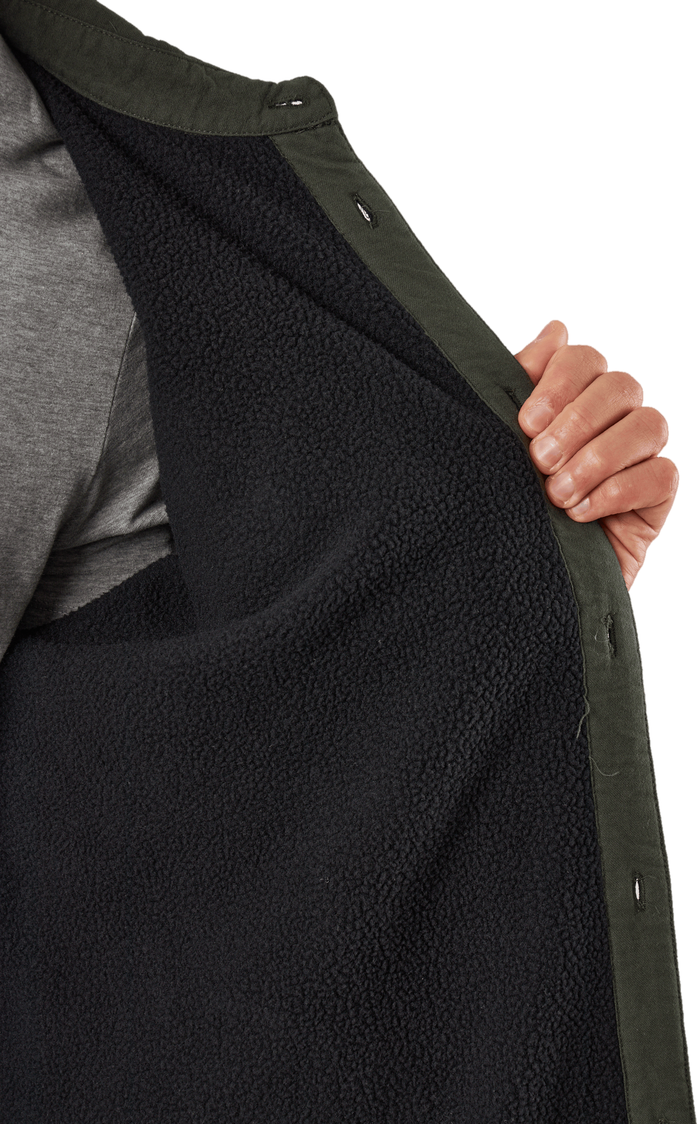 Cargo Shirt Jkt M Dark Khaki - Bild 6