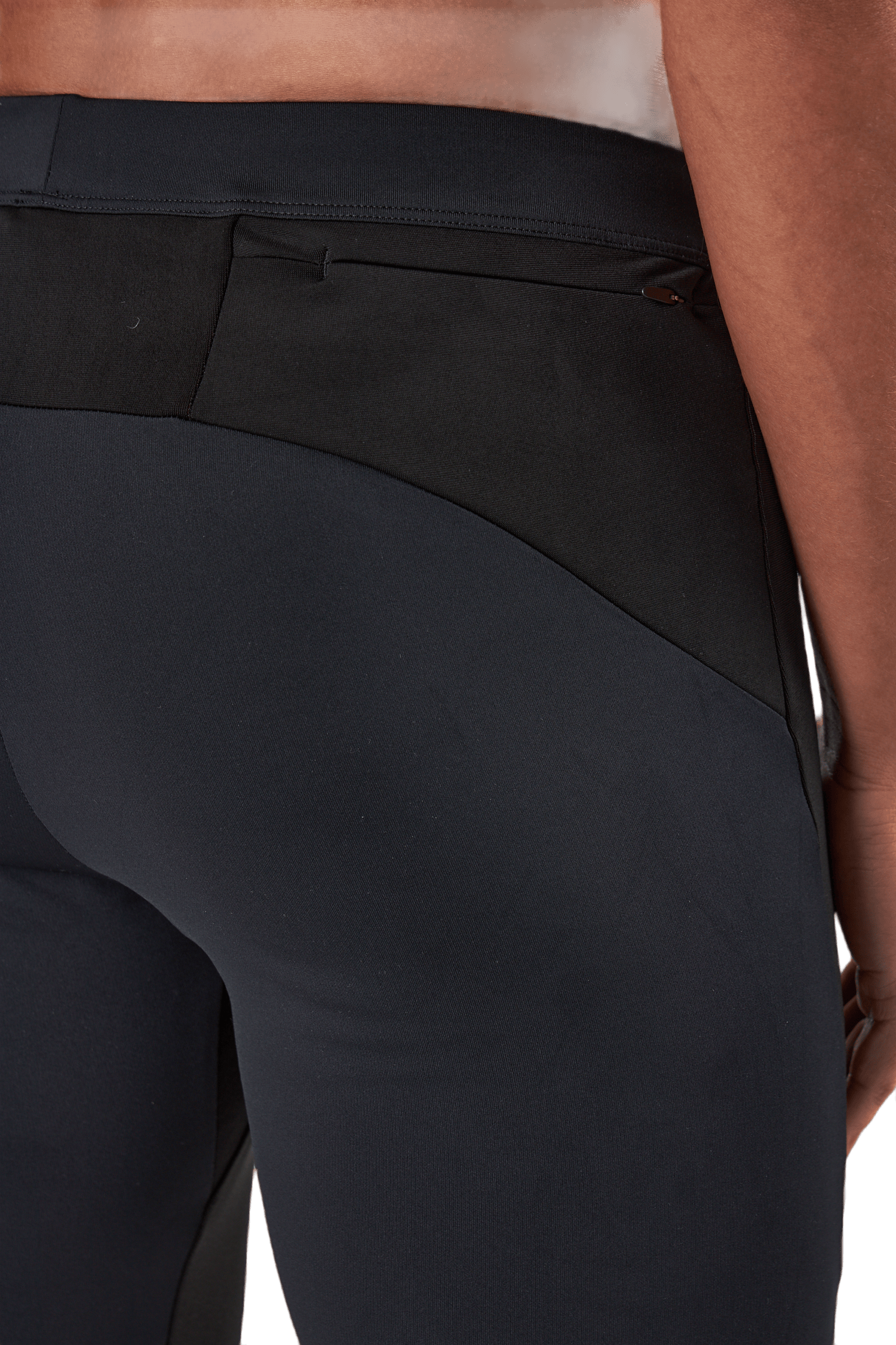 Tights Ceramiwarm Black - Odlo Concrete Grey - Bild 5