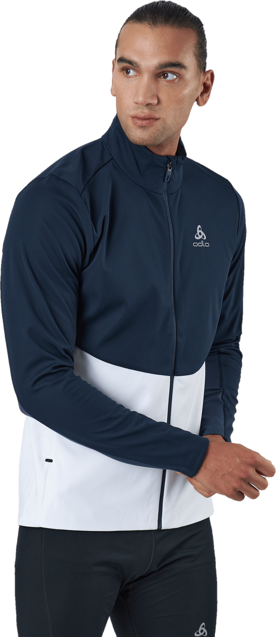 Jacket Markenes Dark Sapphire – White