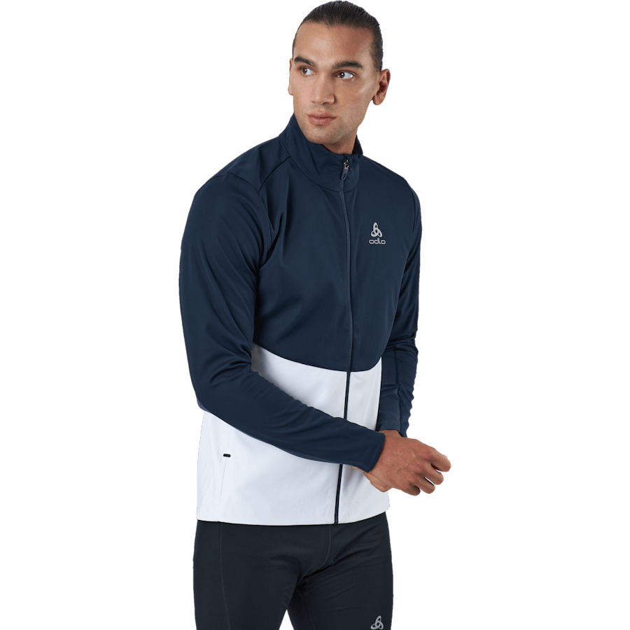 Jacket Markenes Dark Sapphire – White