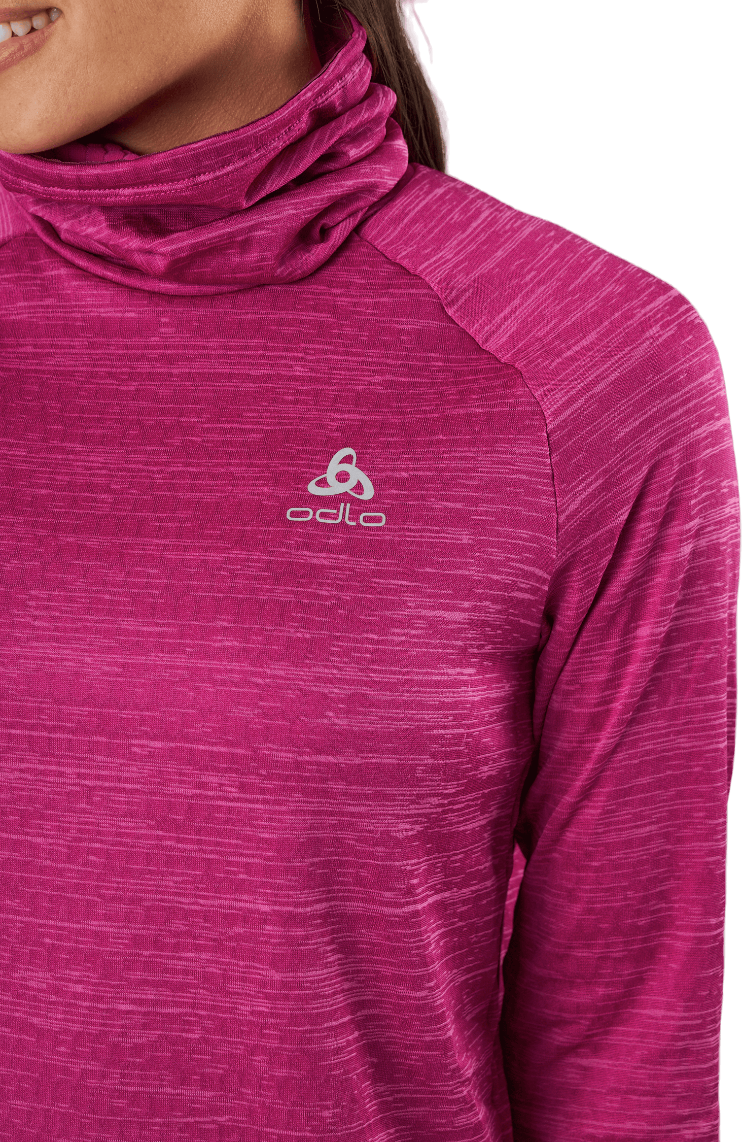 Mid Layer Run Easy Warm Festival Fuchsia Melange - Bild 5