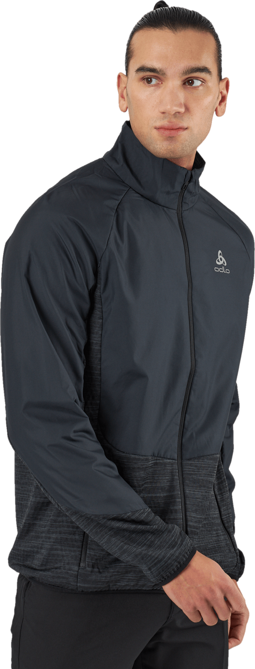 Jacket Run Easy Warm Hybrid Black