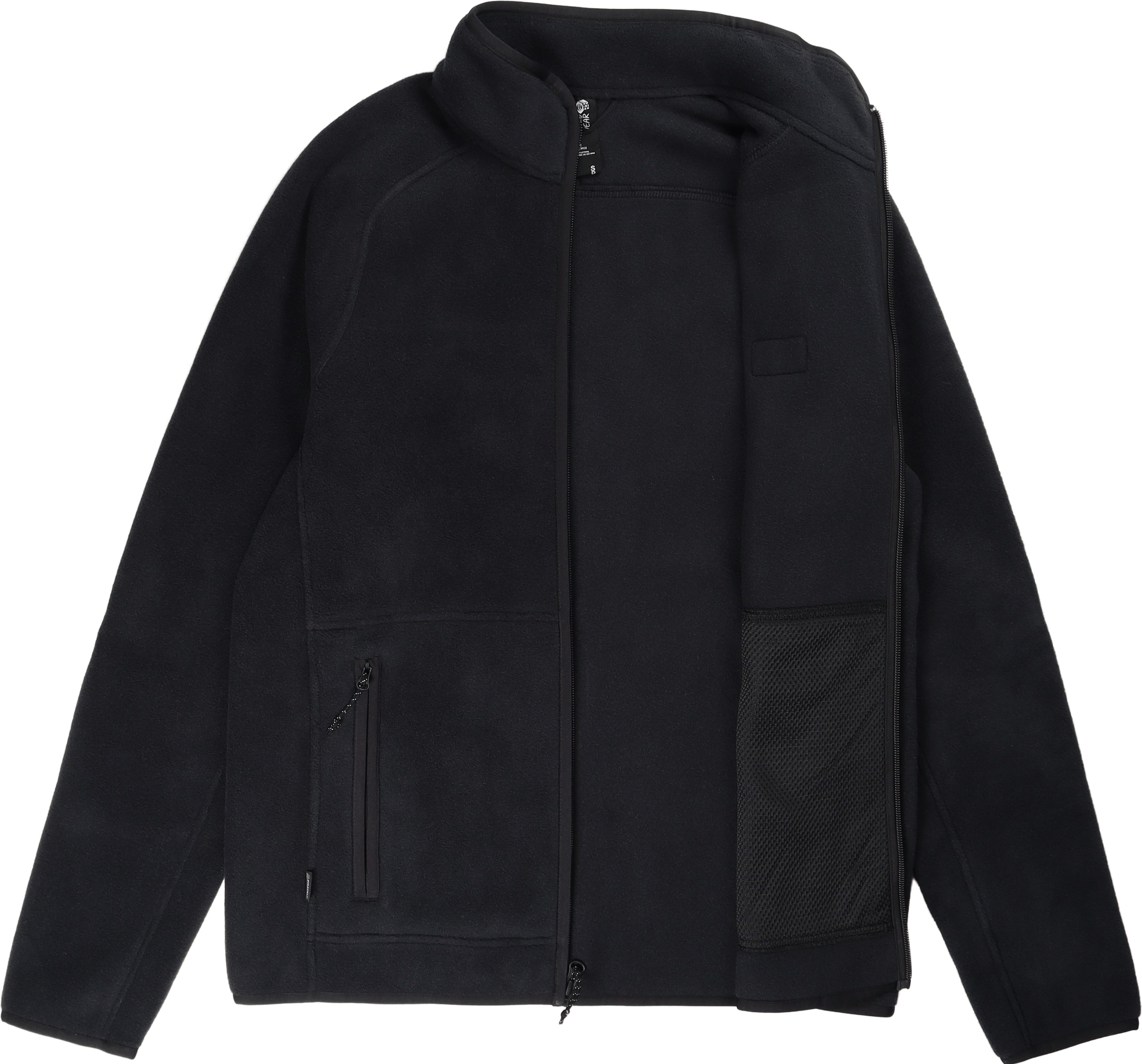 Polartec Dbl Brushed M Fz Black - Bild 4