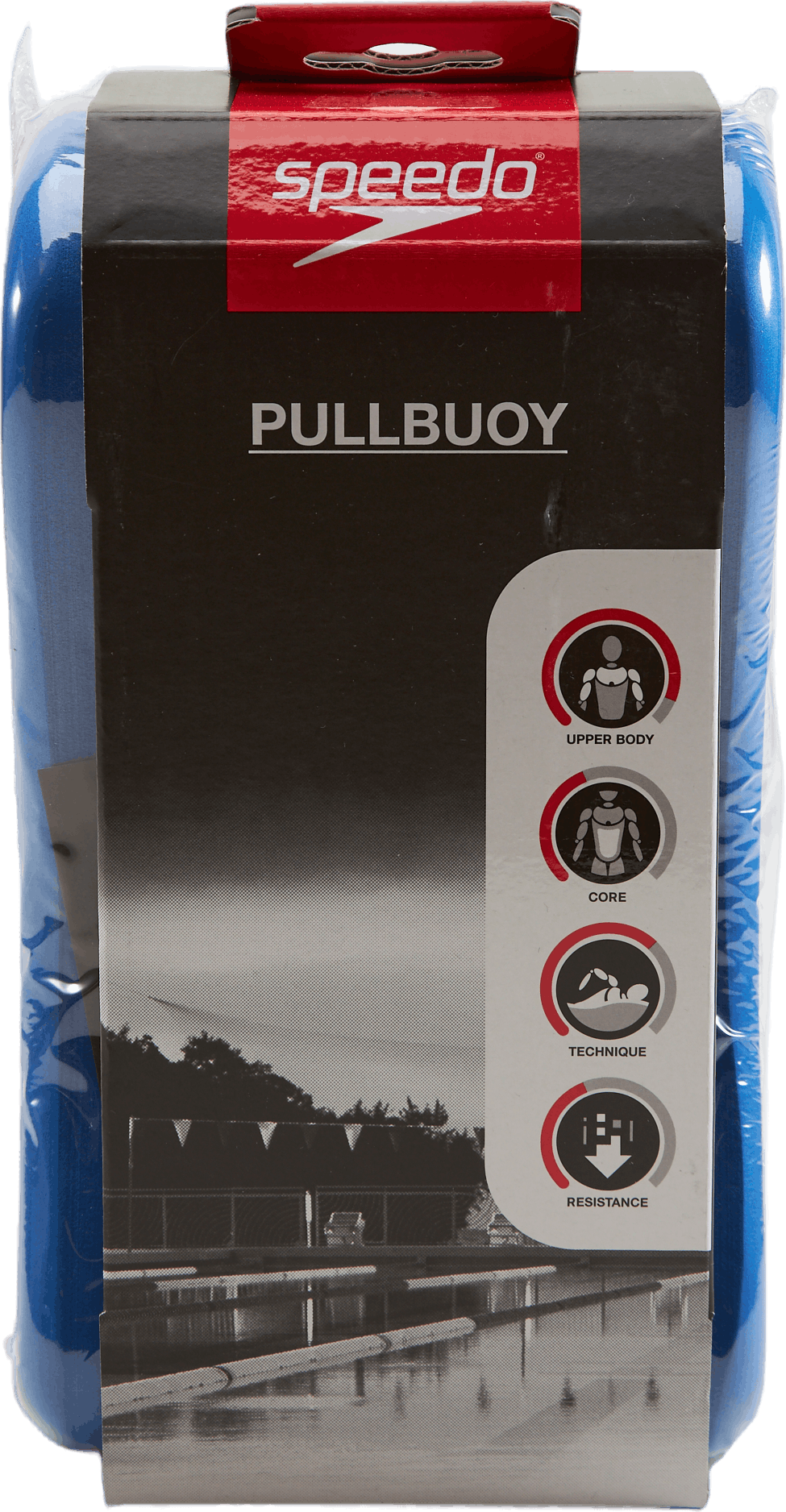 Elite Pullbuoy Au Fluro Tangerine/blue Flame, Unisex, Utrustning, Träningsutrustning, Simning, ONESIZE