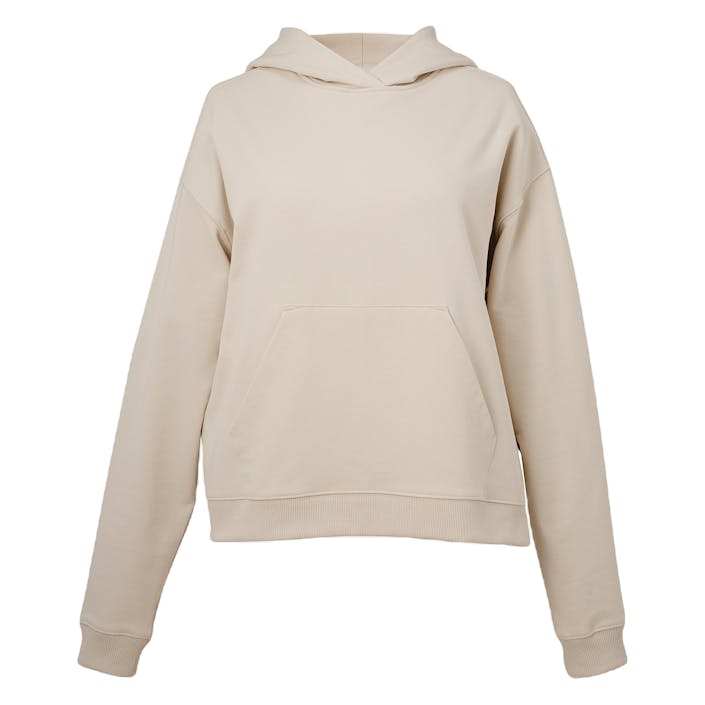 Bff Boxy Hoodie Putty, Female, Apparels, maternity, Beige, L