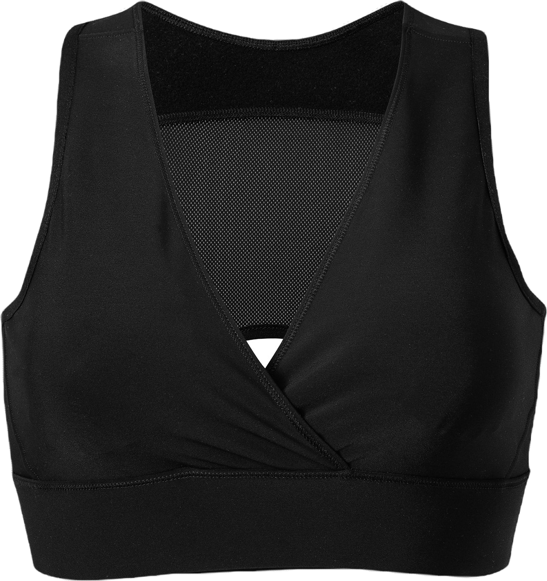 Fleece Bra Black
