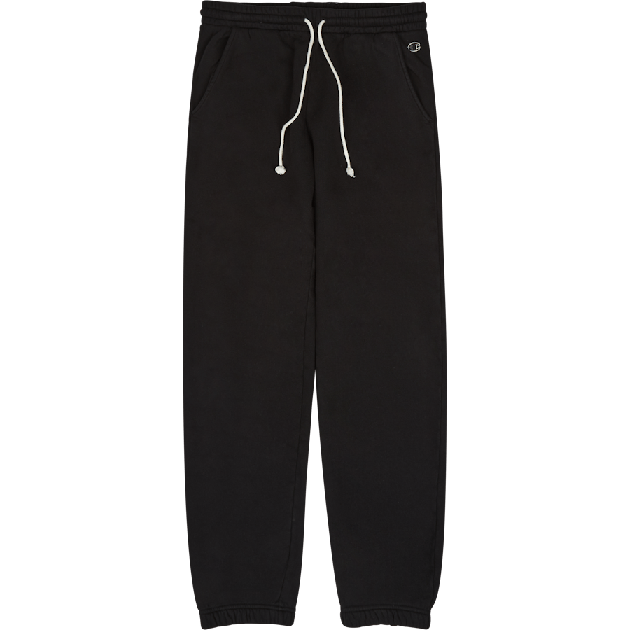 Elastic Cuff Pants Black Beauty