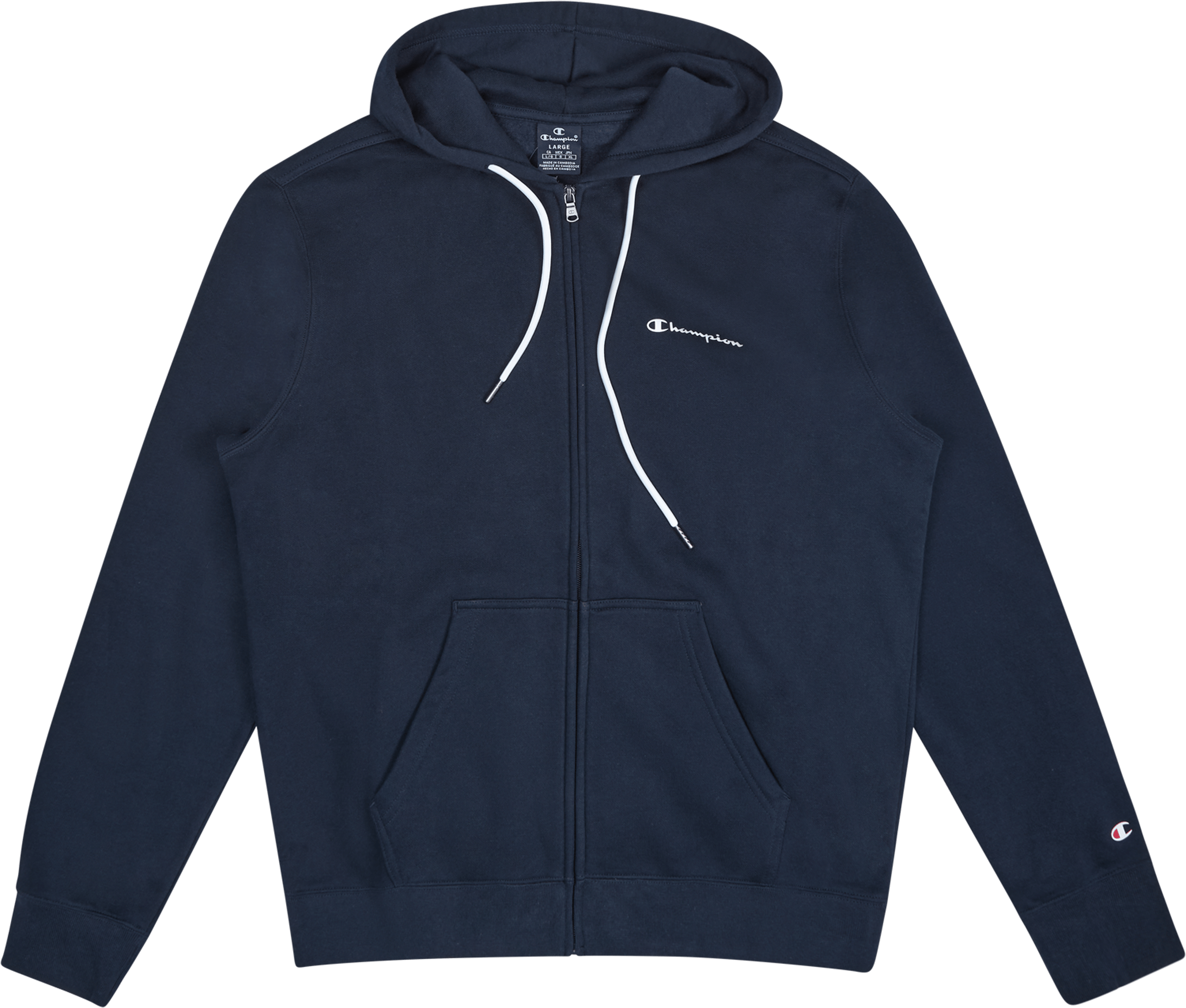 Hooded Full Zip Sweatshirt Sky Captain