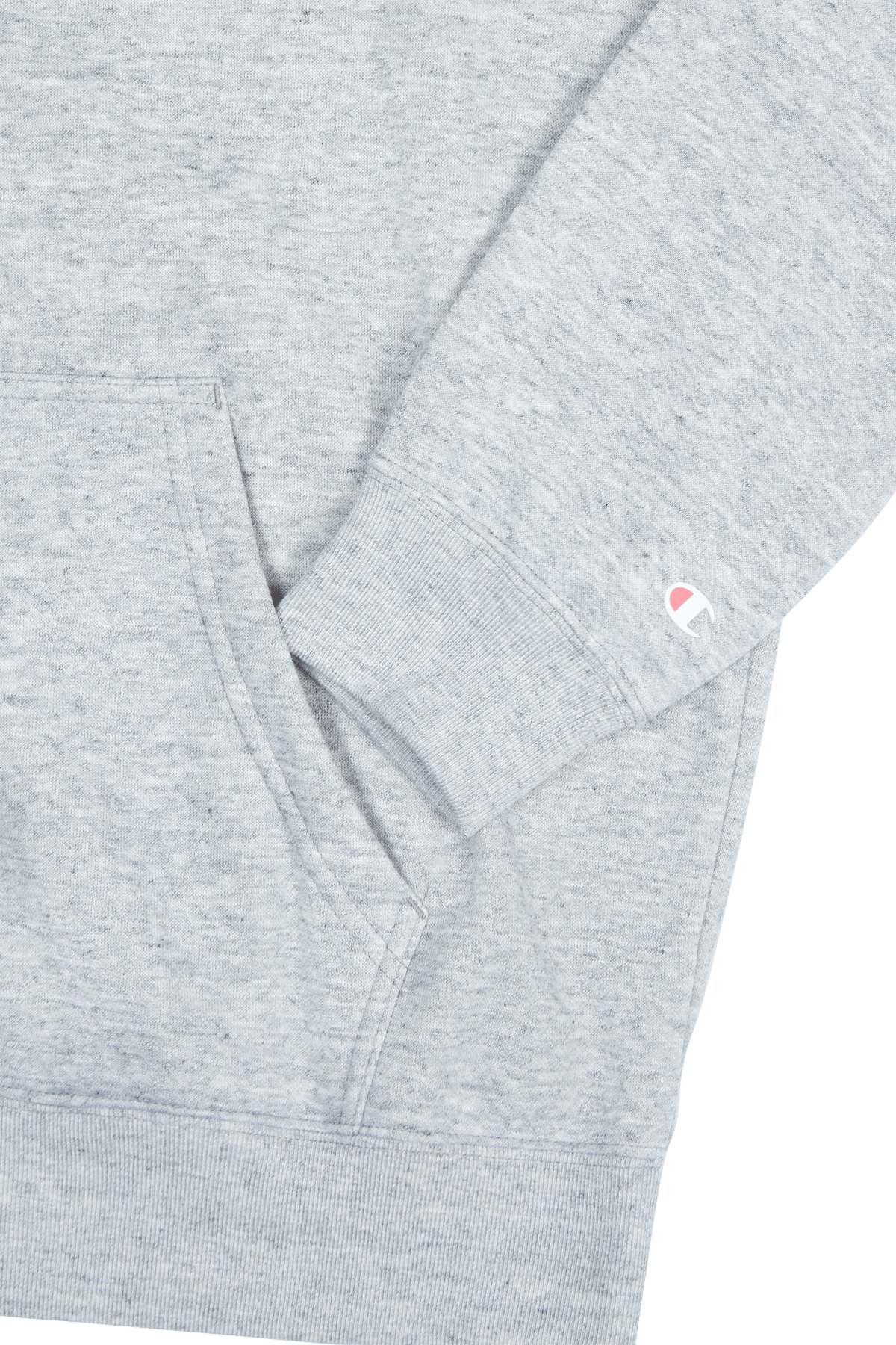 Hooded Full Zip Sweatshirt New Oxford Grey Melange - Bild 4