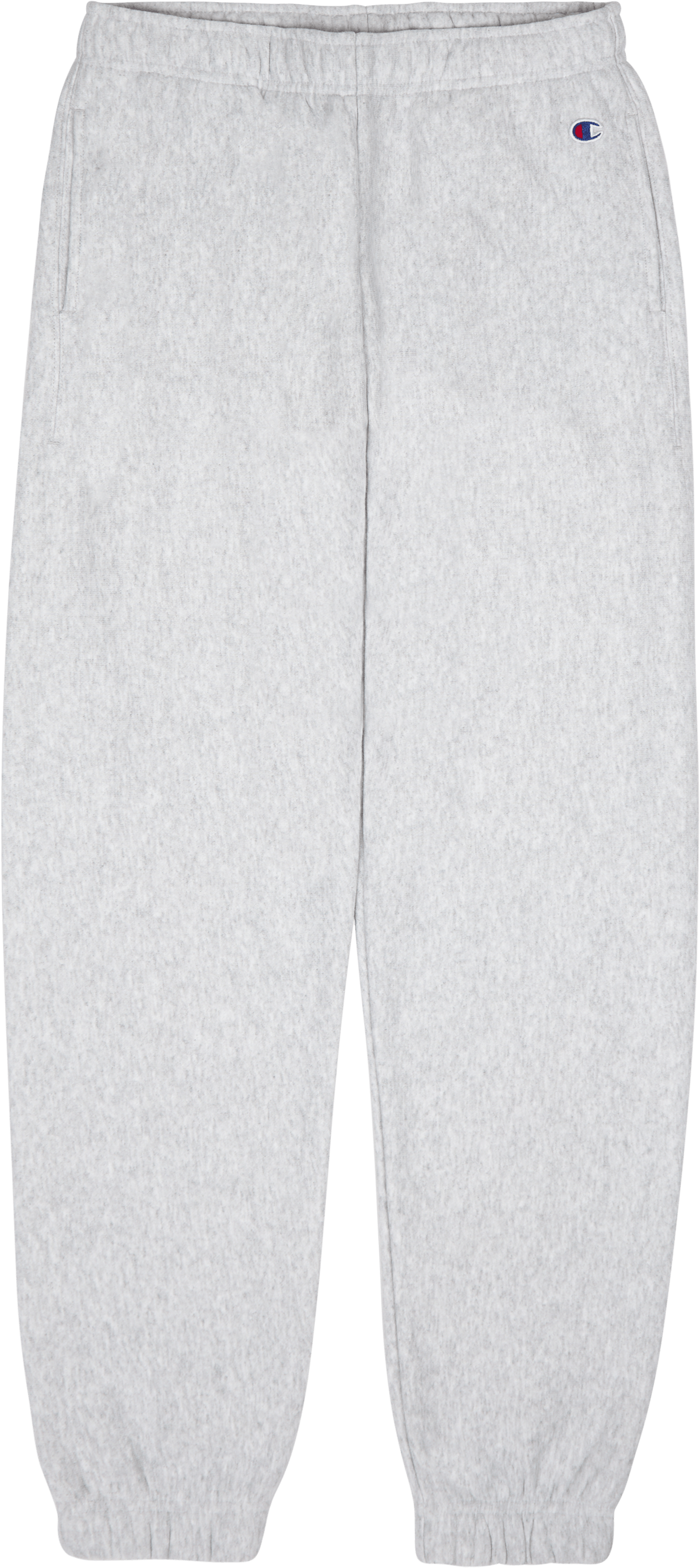 Elastic Cuff Pants Gray Melange Light, Female, Kleding, Bottoms, Grijs, S