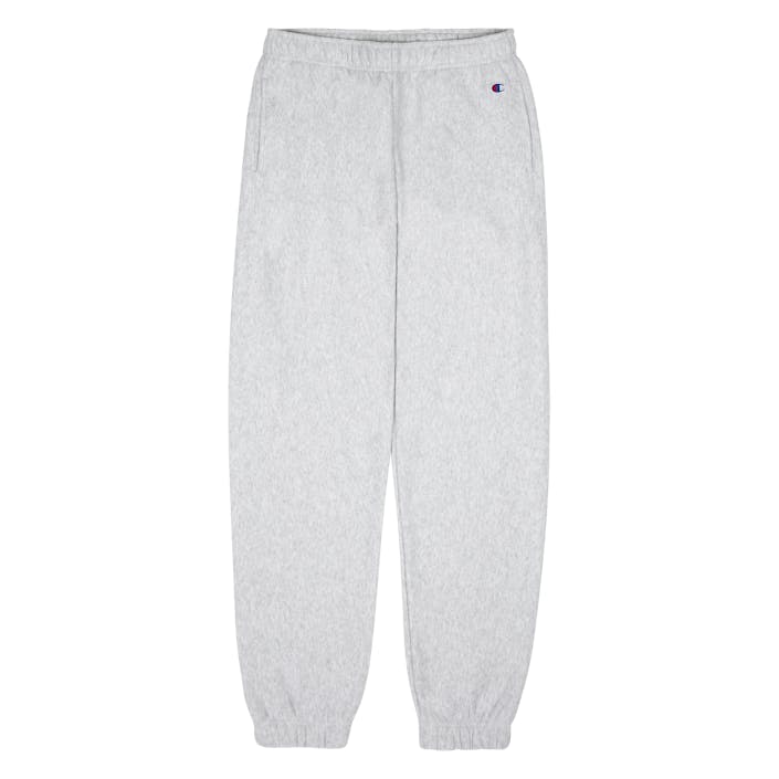 Elastic Cuff Pants Gray Melange Light, Female, Kleding, Bottoms, Grijs, S