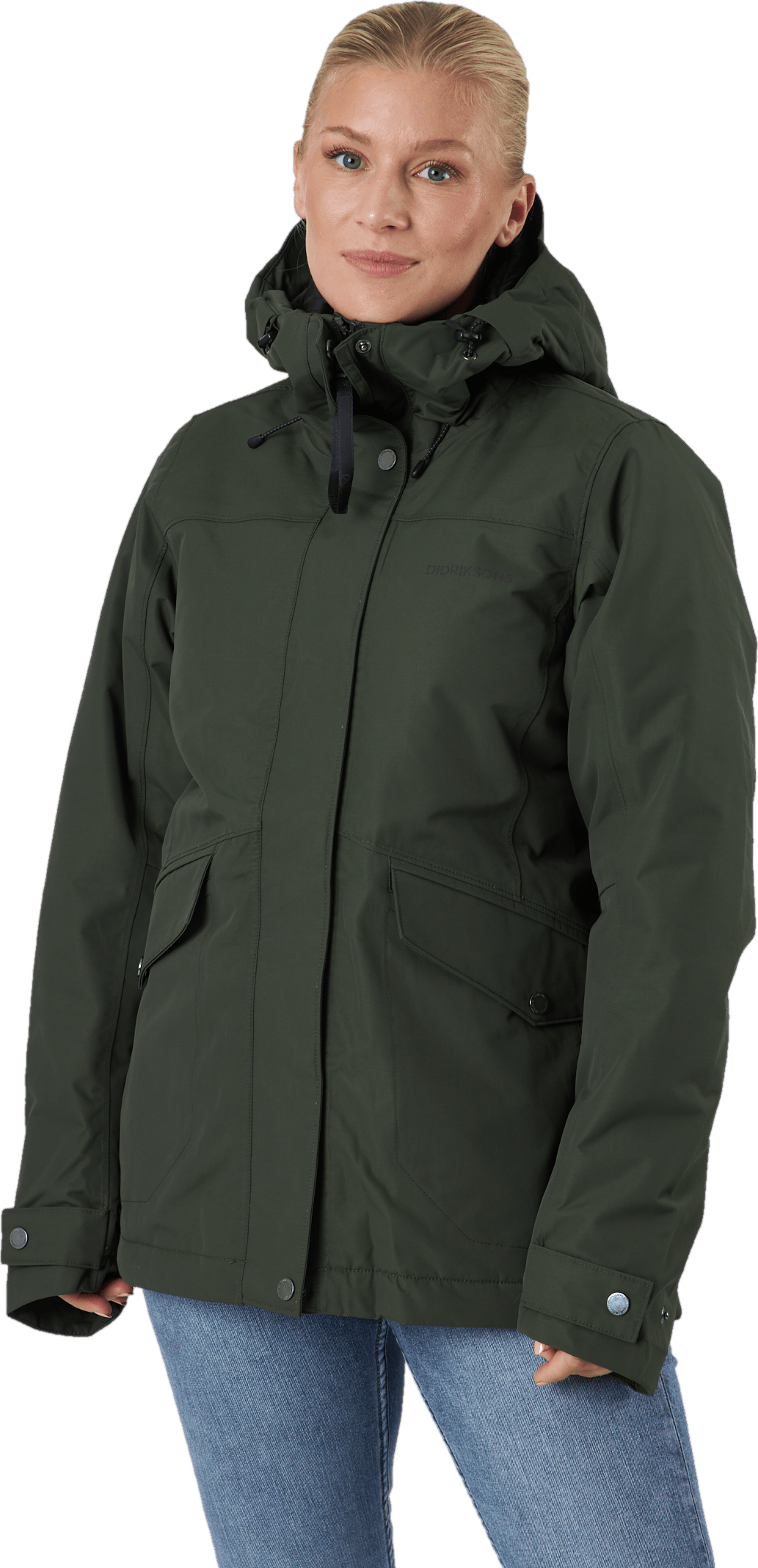 Vanja Wns Jkt Green, Female, Apparels, jackets, Green, 36