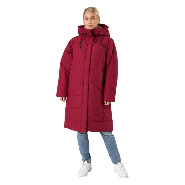 Sandra Wns Parka Red, Female, Apparels, jackets, Red, 42