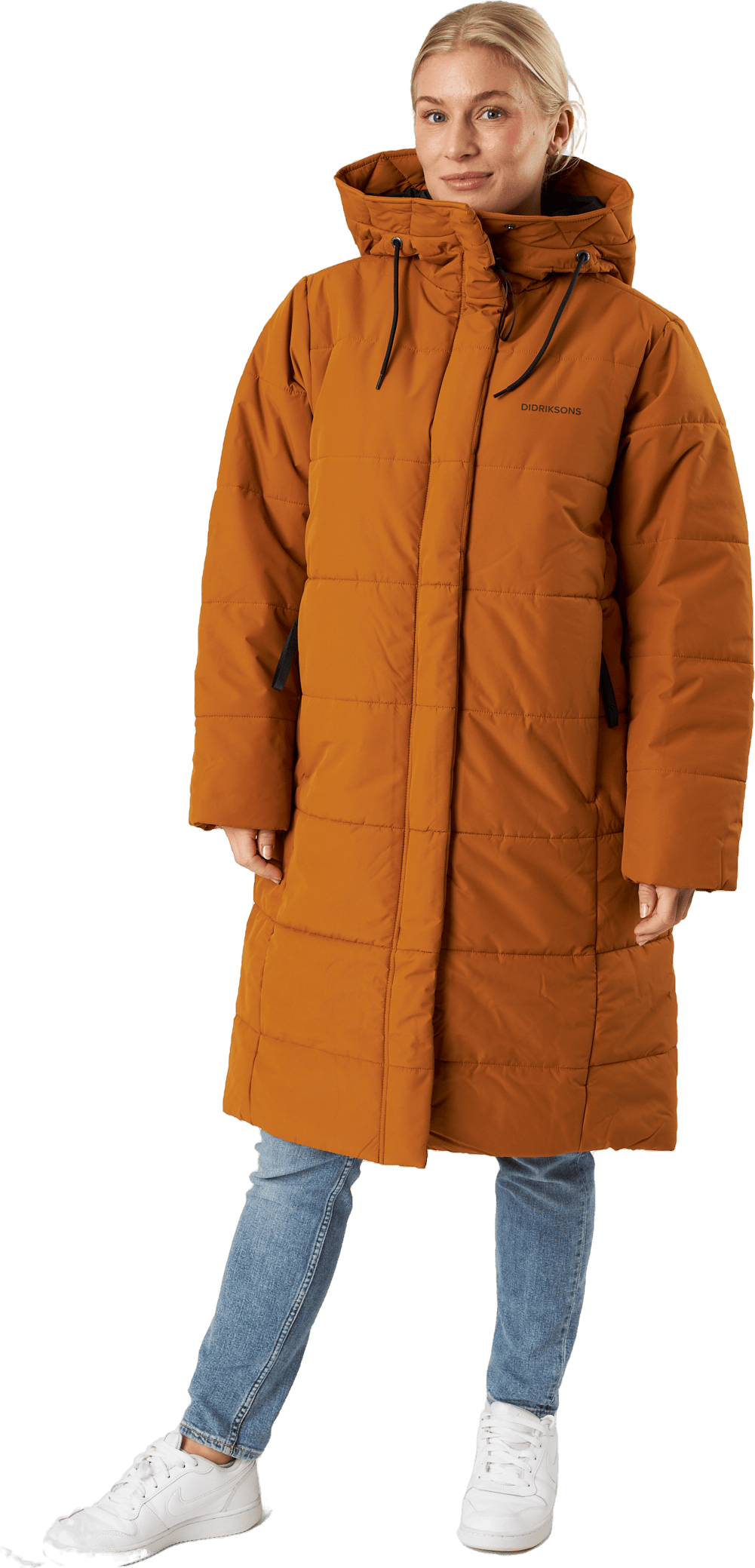 Sandra Wns Parka Orange, Female, Apparels, jackets, Brown, 44