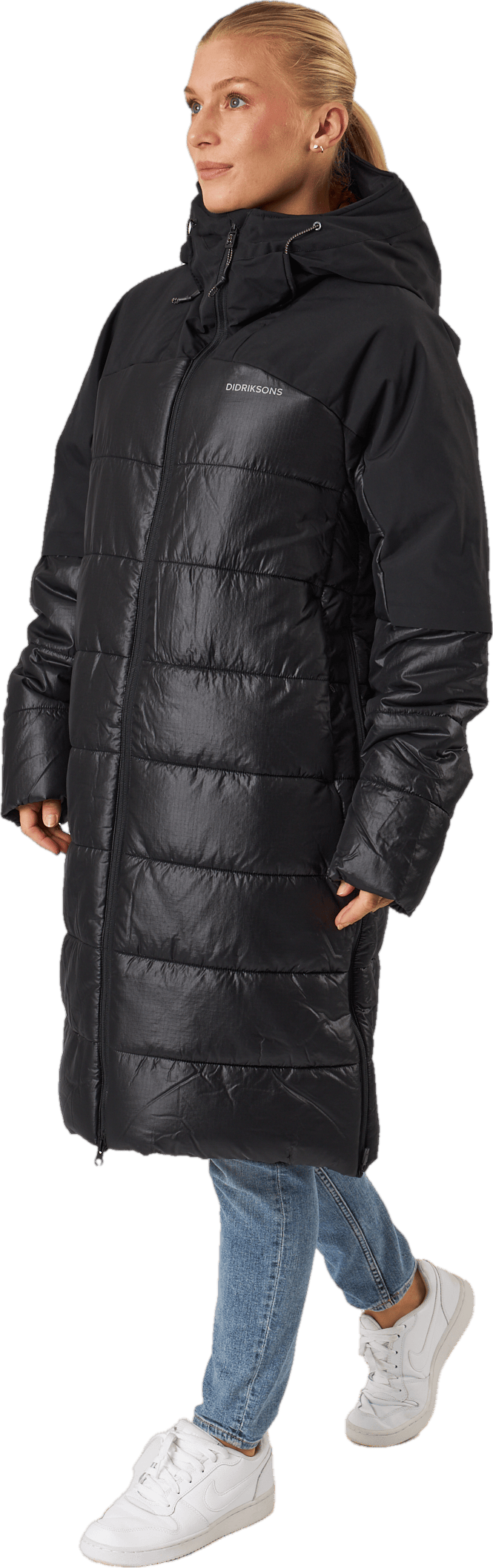 Christa Wns Parka Black, Female, Apparels, jackets, Black, 40