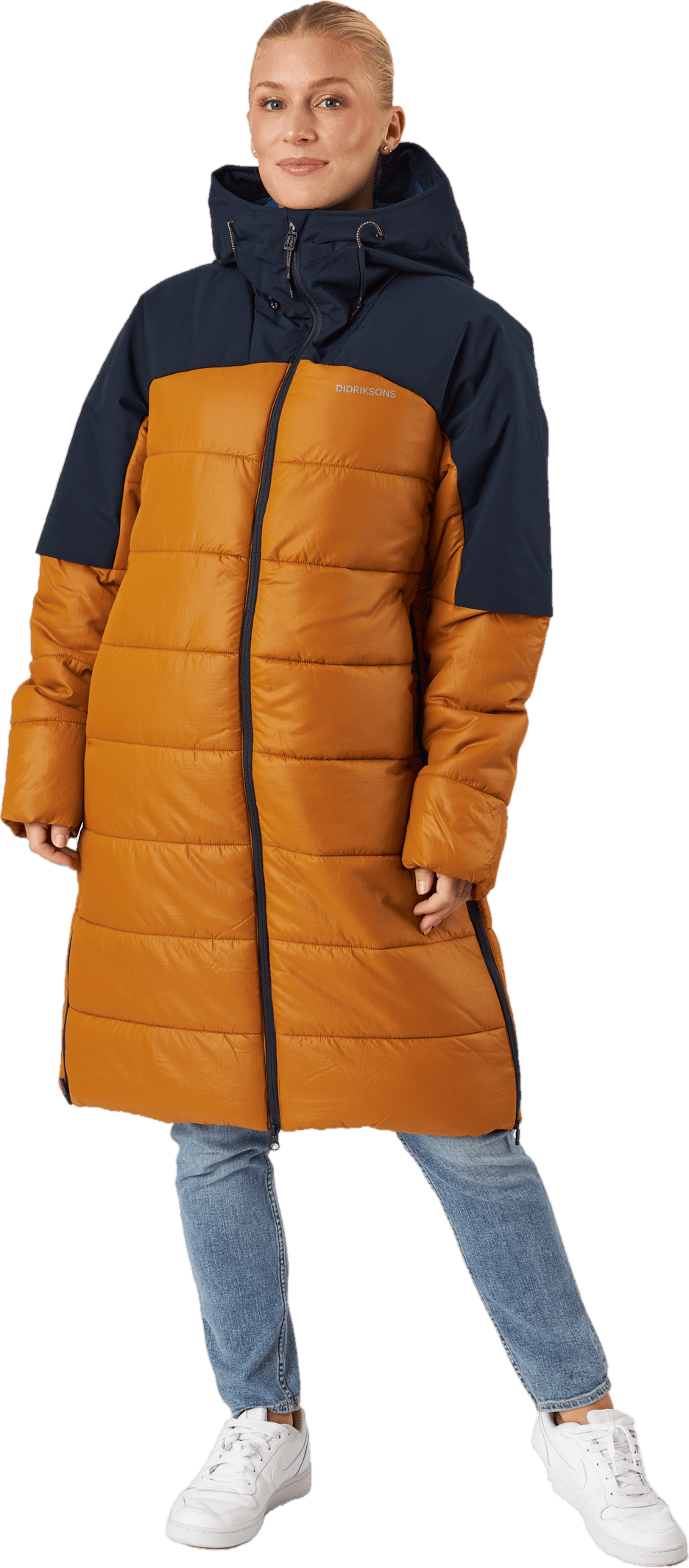 Christa Wns Parka Orange, Female, Apparels, jackets, Multi color, 38