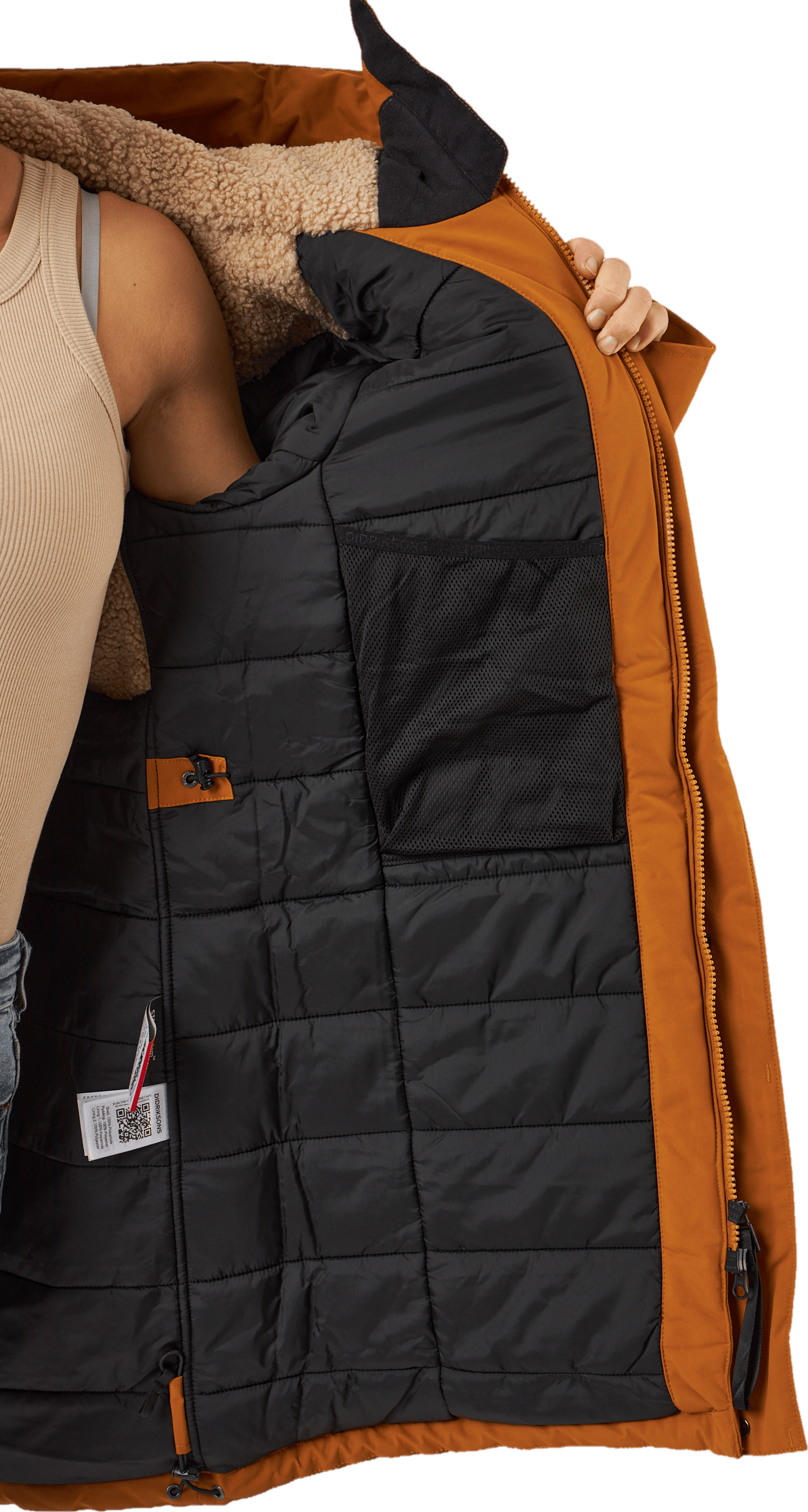 Ciana Wns Parka 2 Orange - Bild 6