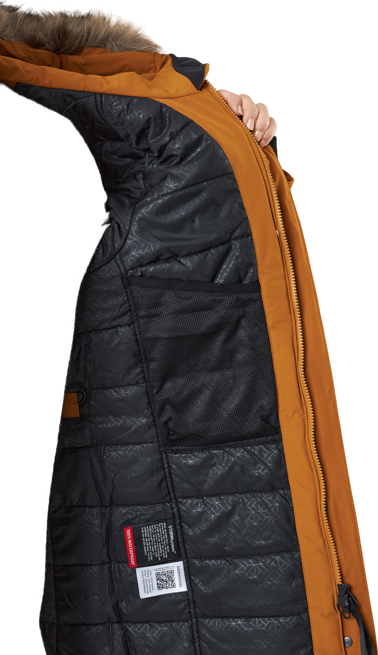 Erika Wns Parka 3 Orange - Bild 6