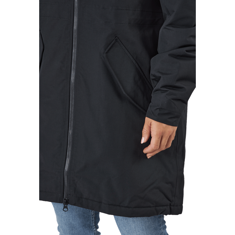 Marta-lisa Wns Parka Black - Bild 5