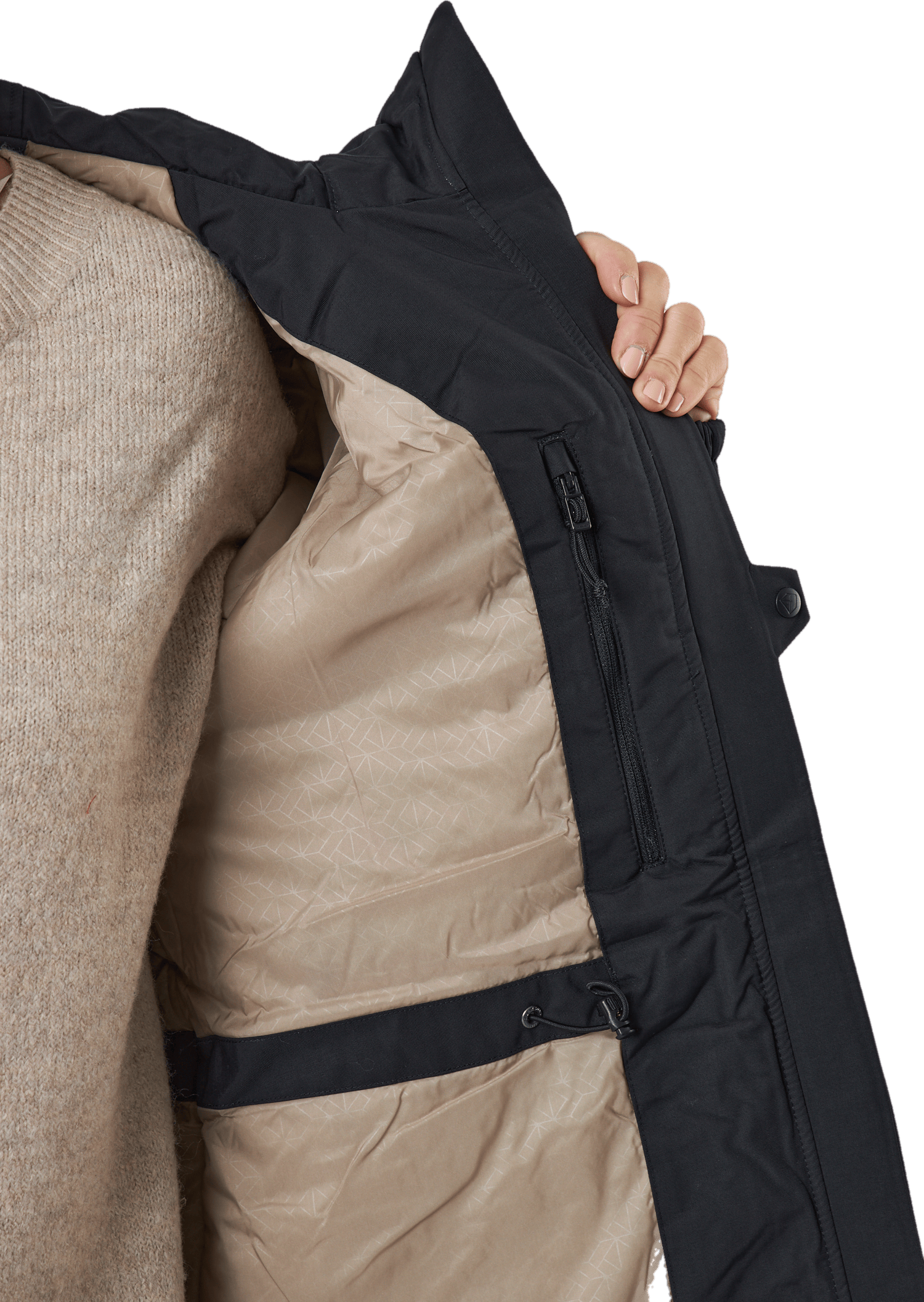 Marta-lisa Wns Parka Black - Bild 6